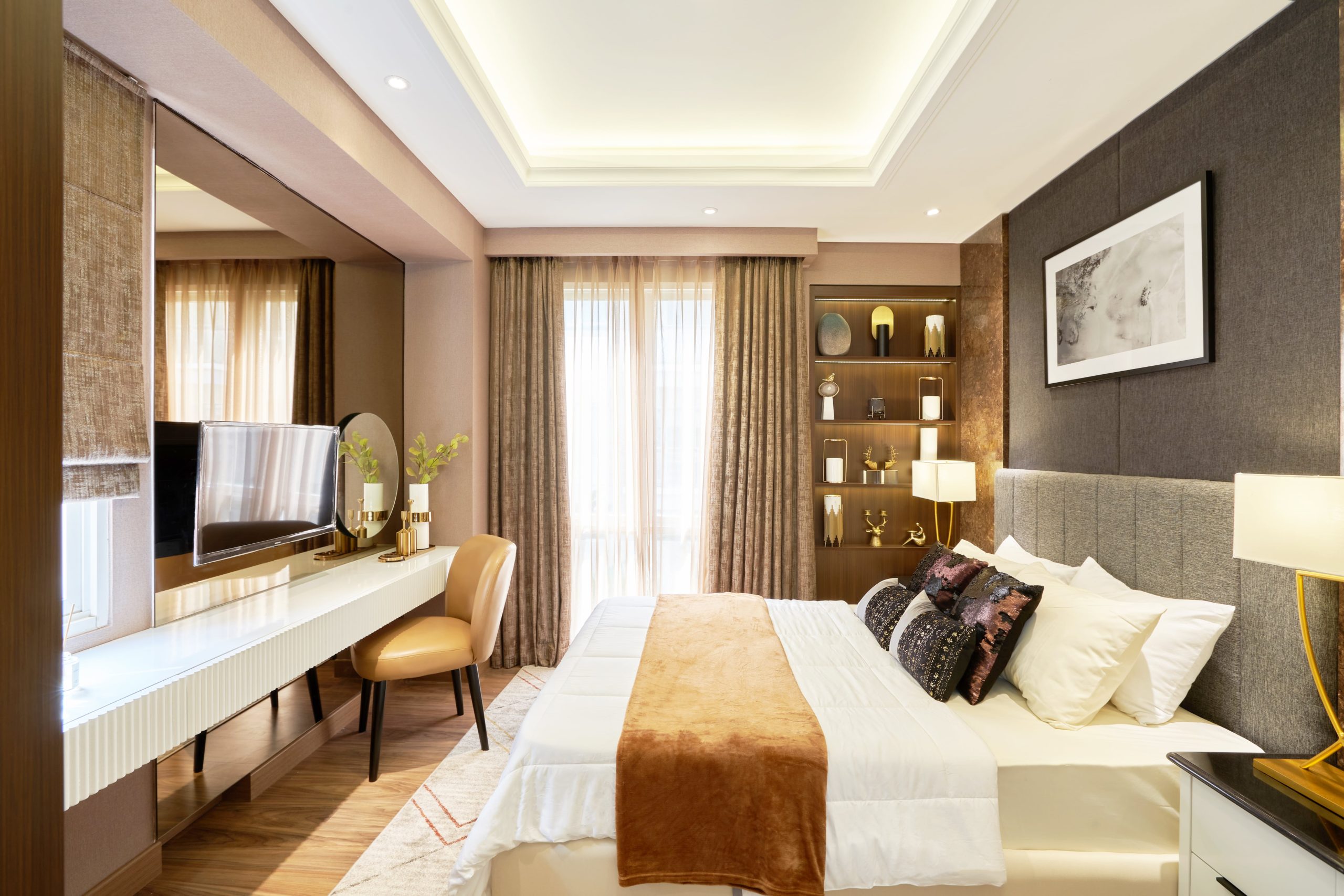 Ruangan Kamar Contemporary Luxury