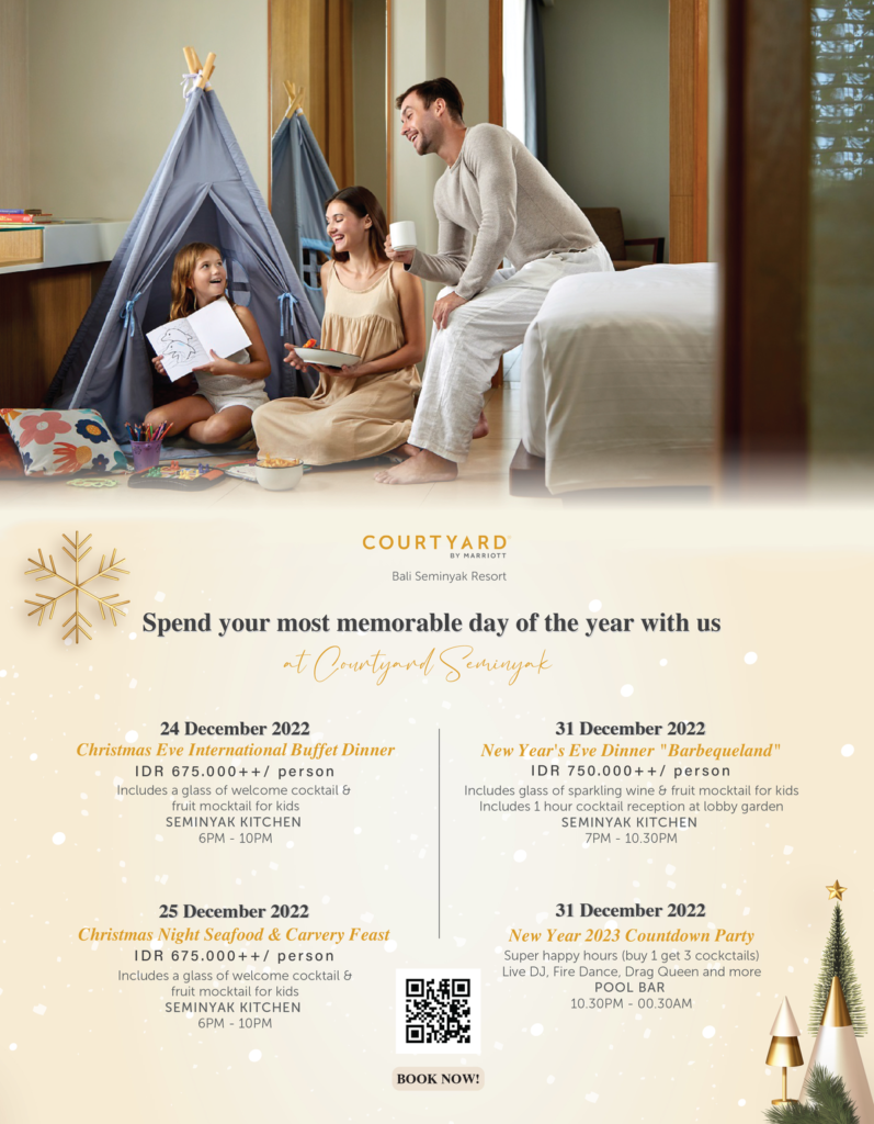 Courtyard Seminyak Resort - Flyer Festive