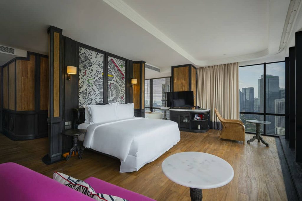 The Orient Jakarta - Bedroom Landscape