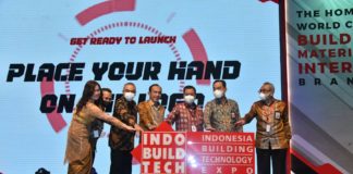 Persemian IndoBuildTech 2022