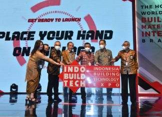 Persemian IndoBuildTech 2022